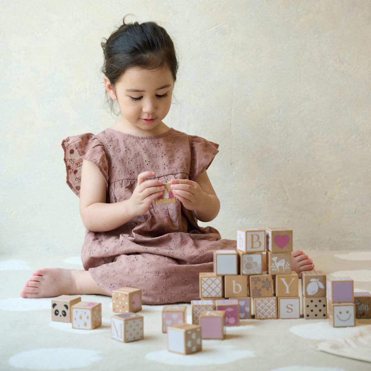 Juego De Bloques De Construcción De Madera De 62 Piezas – Juguete Montessori Para Niños De 3 A 5 Años Con Coche Y Hospital