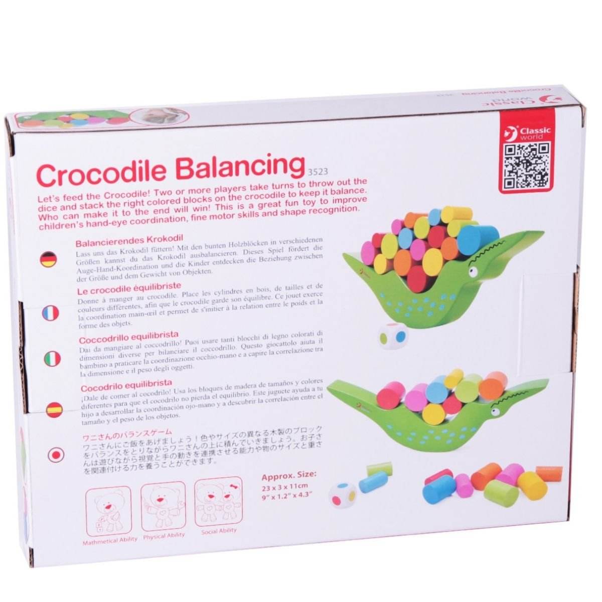 Cocodrilo en equilibrio - Jungla Kids
