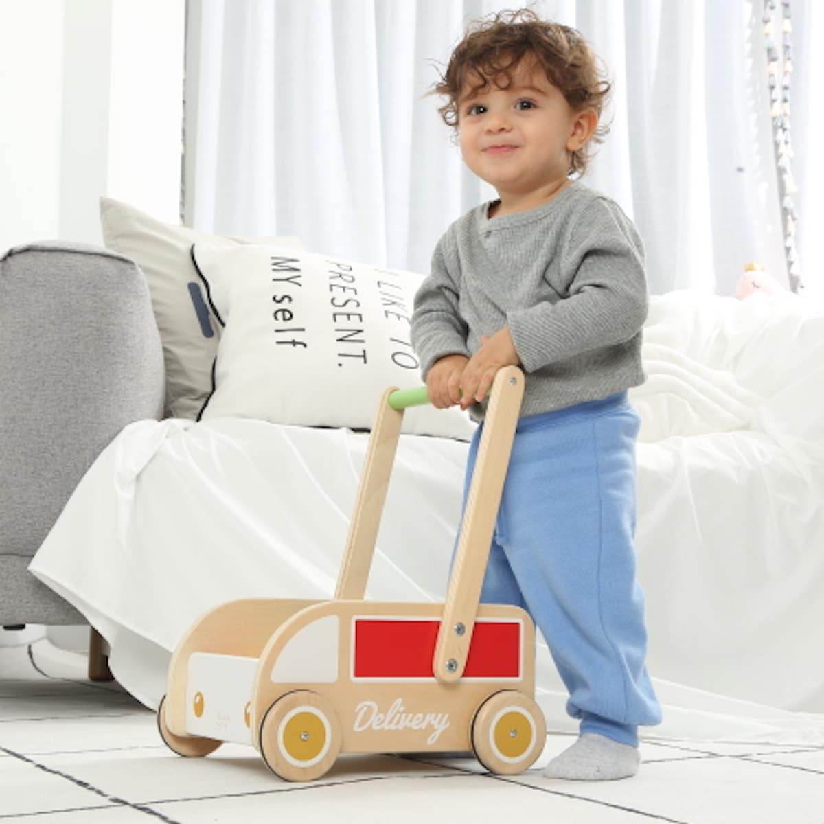 Correpasillos Furgoneta con bloques - Jungla Kids