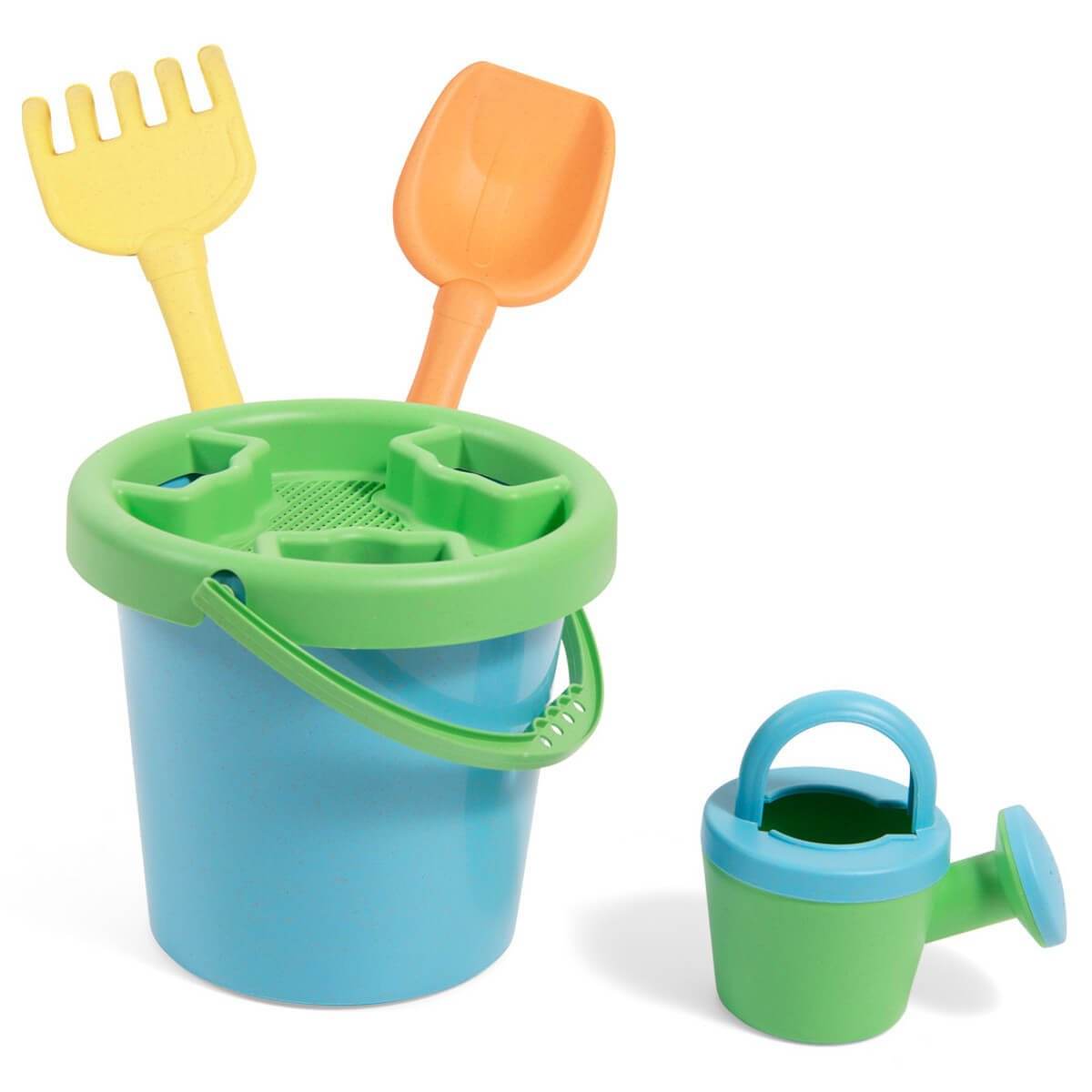 Cubo y palas de playa Mercredi - Jungla Kids