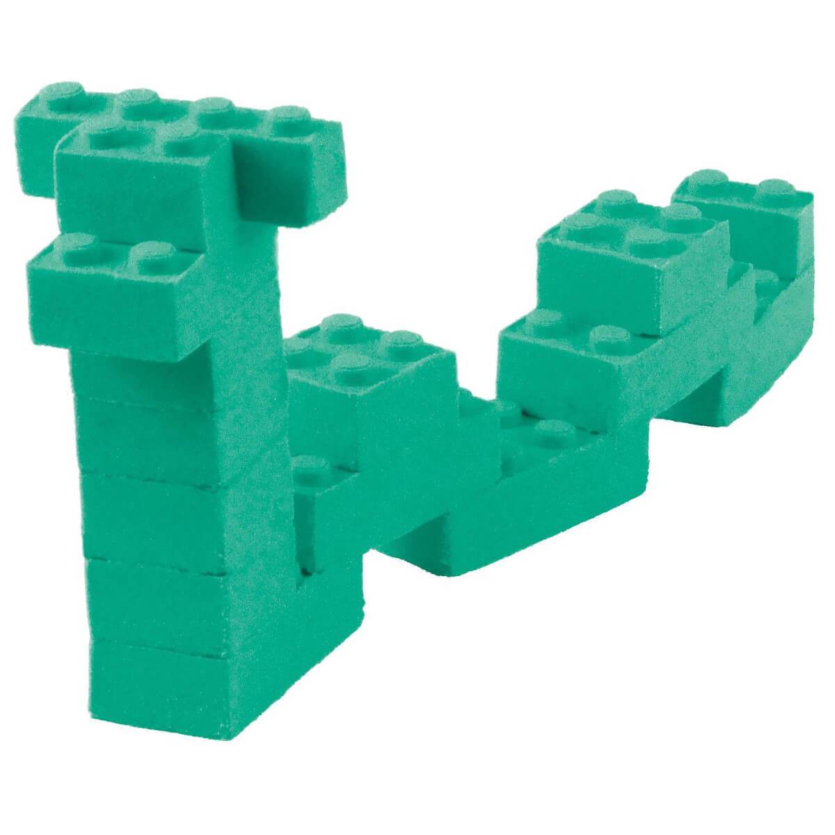 Fabrica ladrillos de Arena mágica Turquesa - Jungla Kids