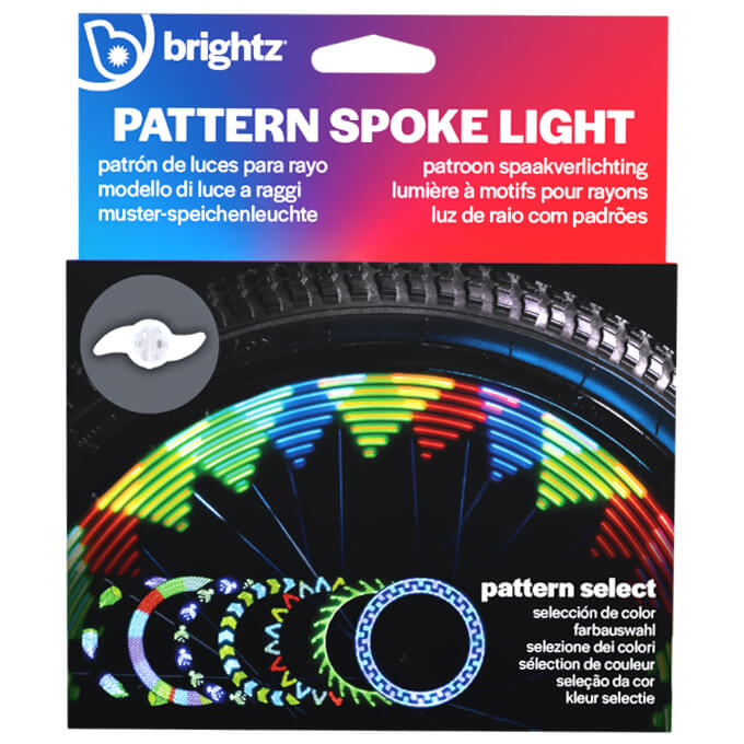 Packaging de las formas luminosas para radio de bicicleta Brightz