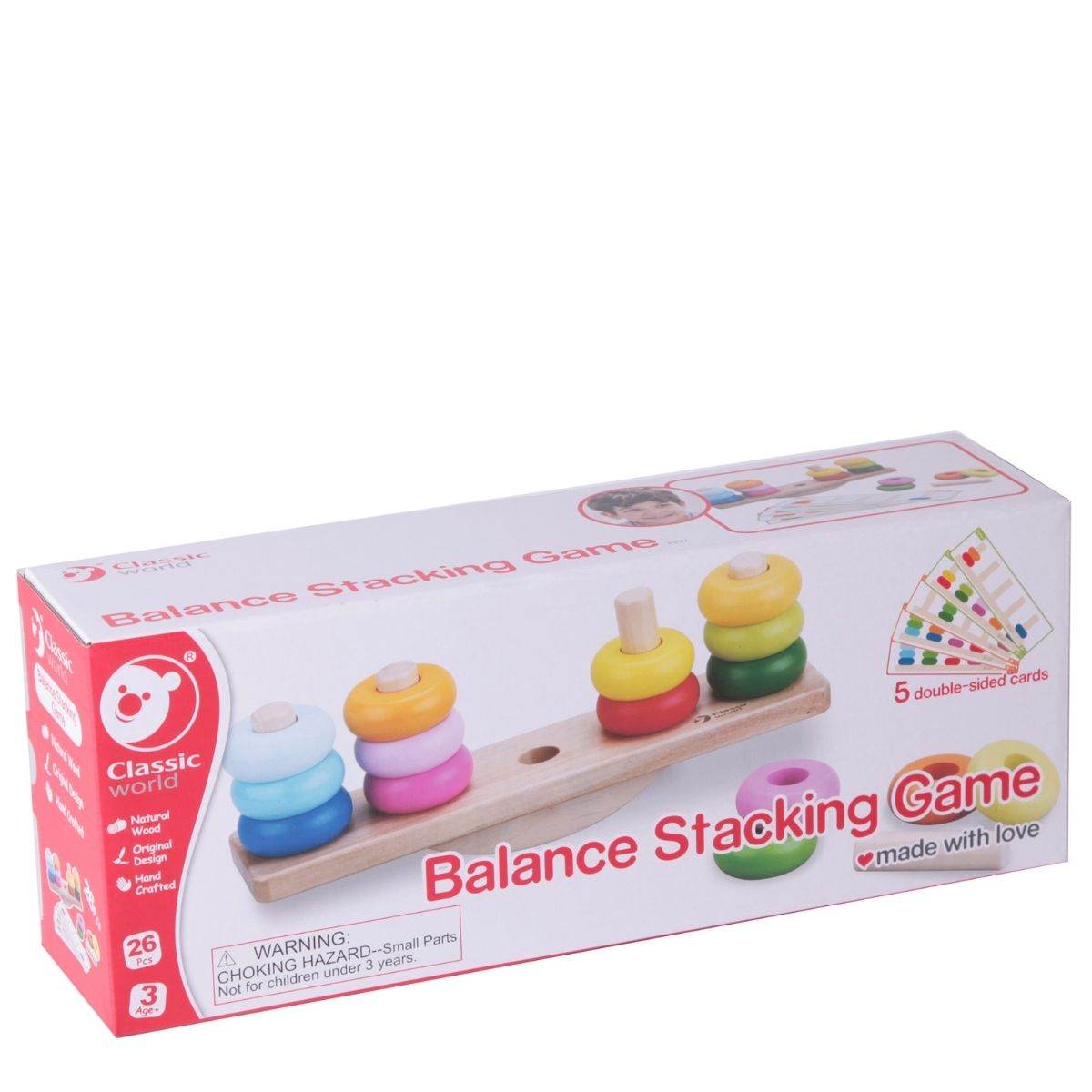 Juego de apilar y equilibrio - Jungla Kids