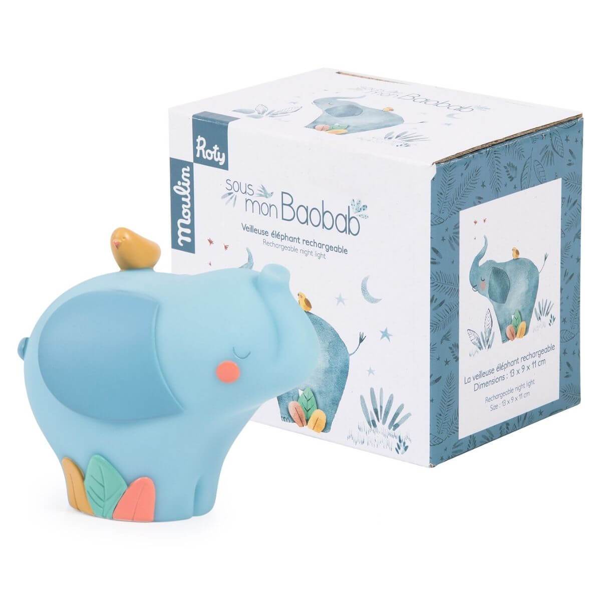 Lamparita quitamiedos (USB) Baobab - Jungla Kids