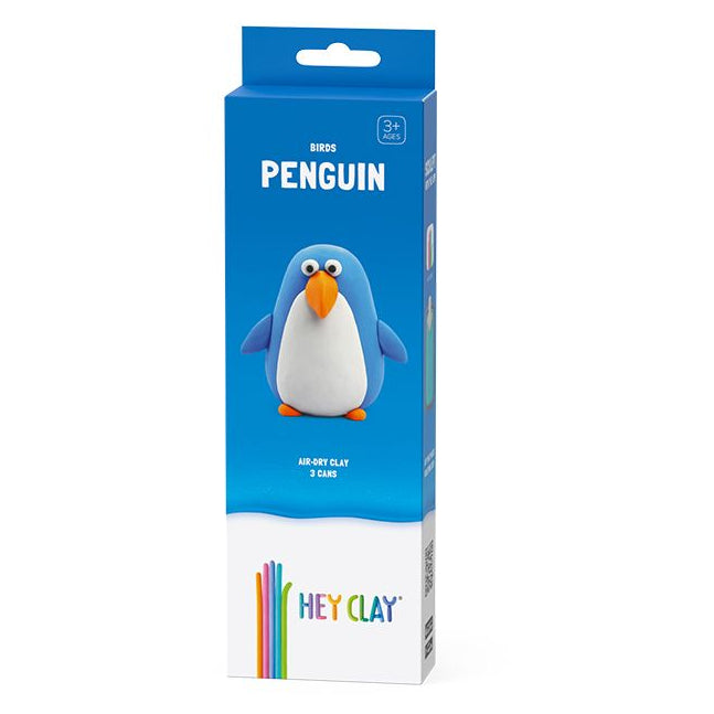 Plastilina interactiva Pingüino (3 botes)