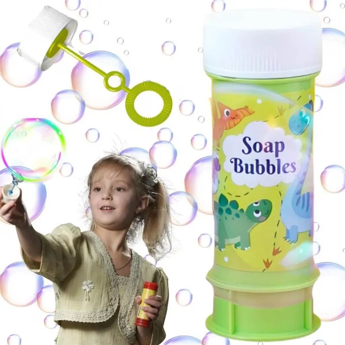 Bombolles de Sabó Dinosaures 60ml