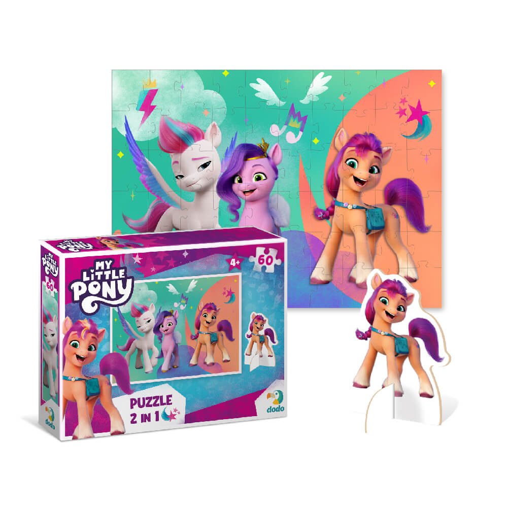figura de cartón de Sunny del puzzle My Little Pony Dodo