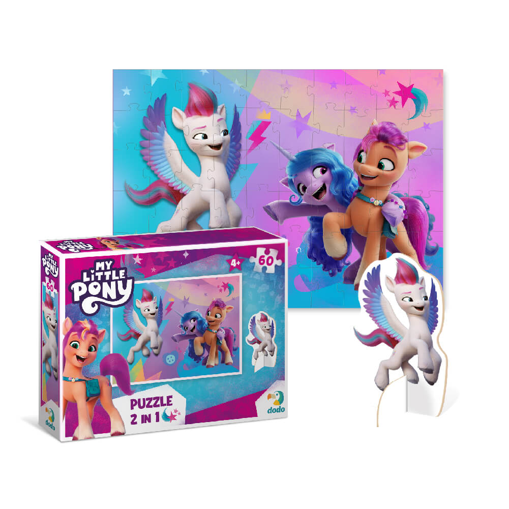 figura de cartón de Zipp del puzzle My Little Pony Dodo