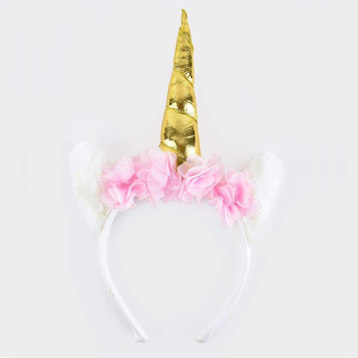 Diadema Unicornio Flores - Jungla Kids