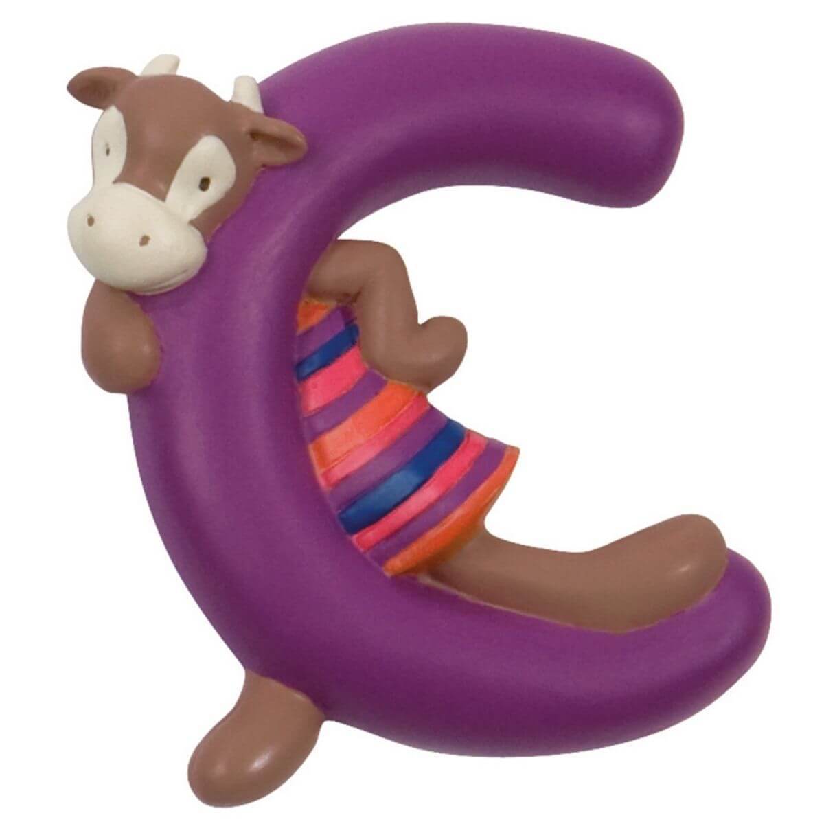 Letra infantil de resina C - Jungla Kids