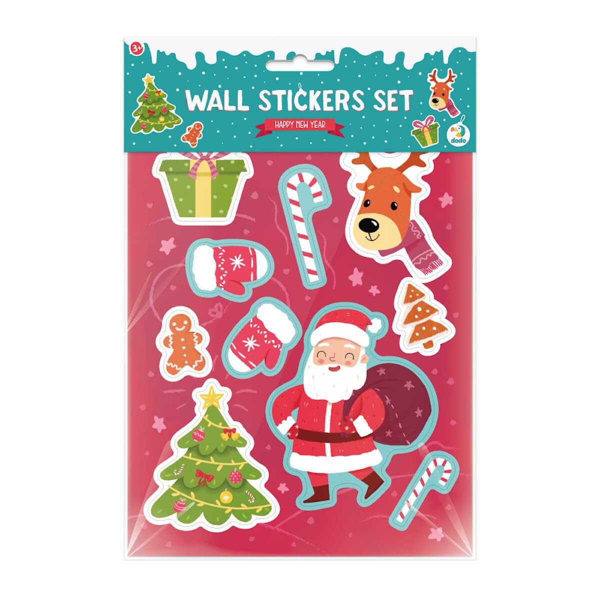 Pegatinas de pared Feliz Año Nuevo - Jungla Kids