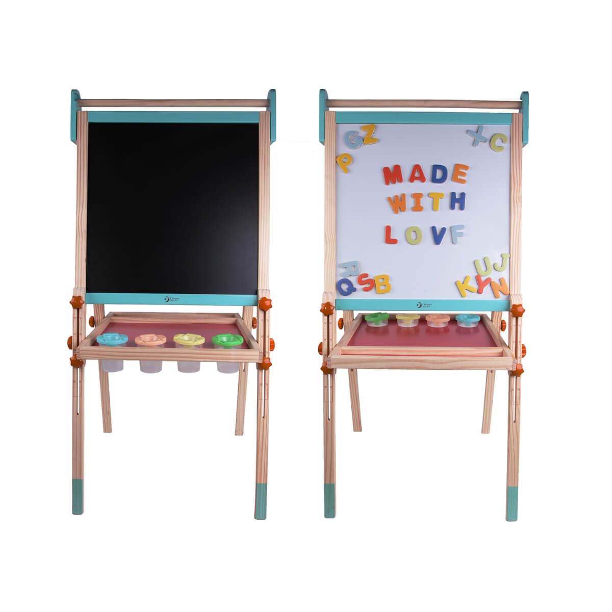 Pizarra caballete 3 en 1 - Jungla Kids