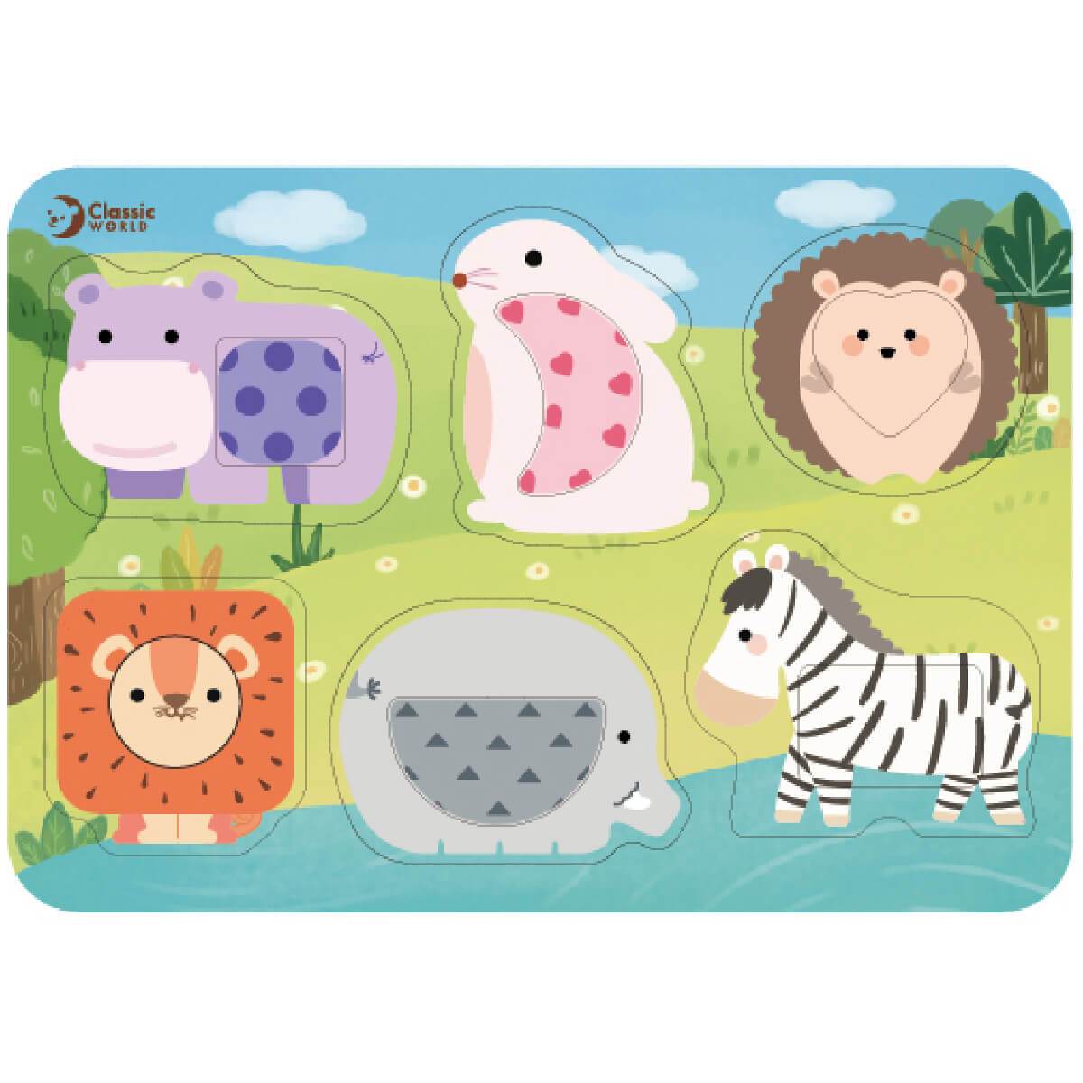 Puzzle Bosque - Jungla Kids