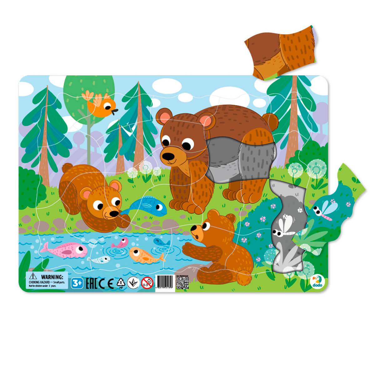 Puzzle Ositos (21 piezas) - Jungla Kids