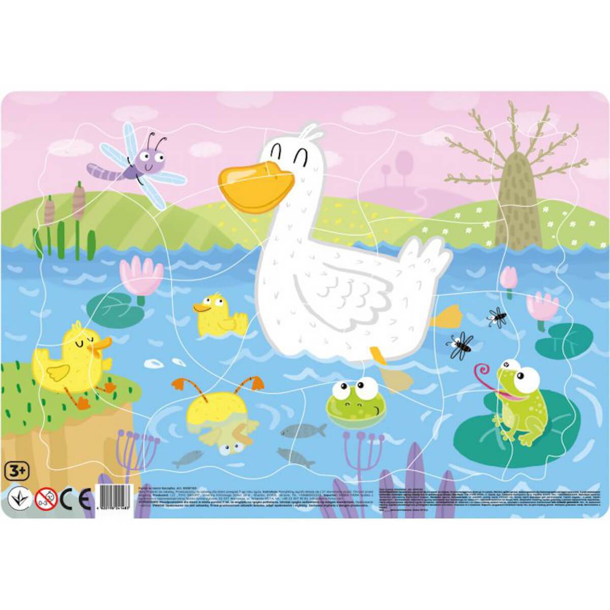 Puzzle Patitos (21 piezas) - Jungla Kids