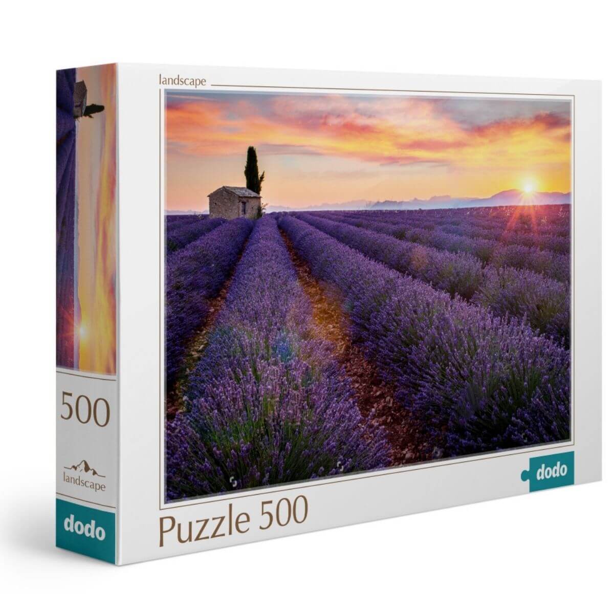 Puzzle Meseta de Valensole (500 piezas) - Jungla Kids