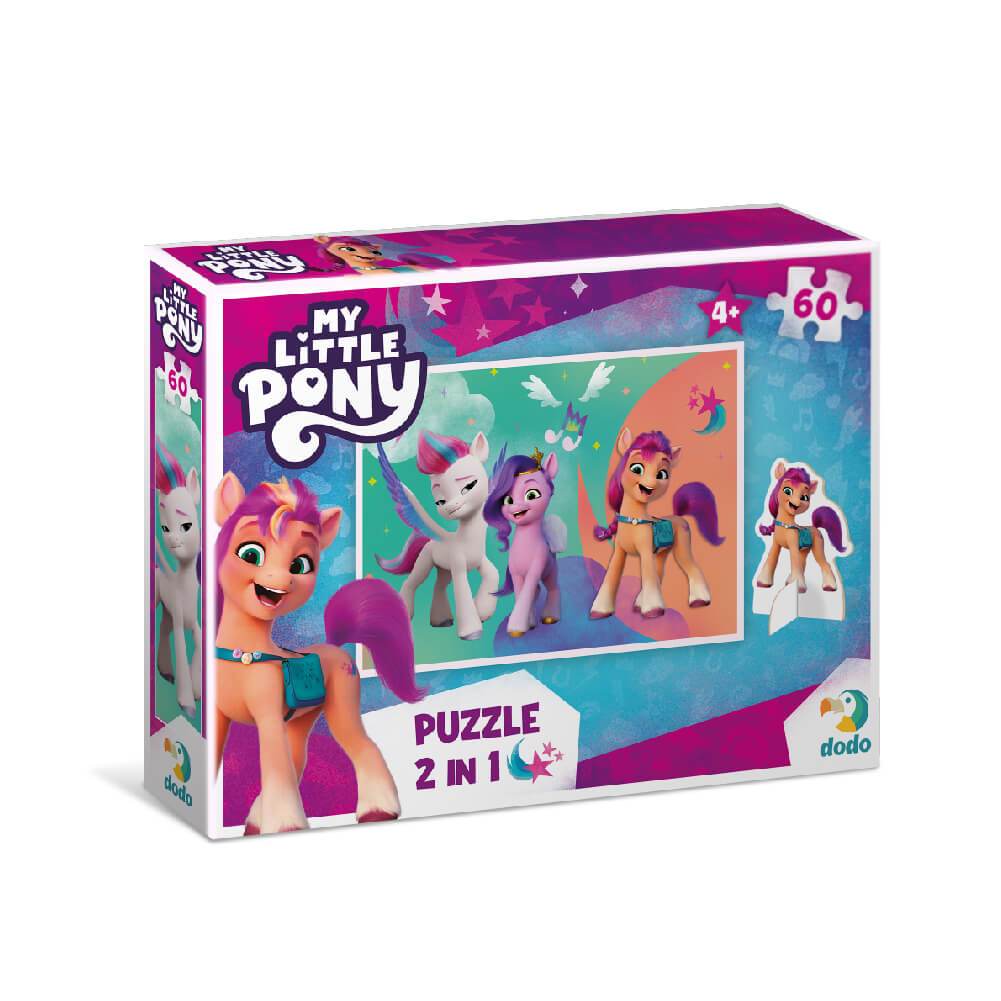 Puzzle My Little Pony con figura de Sunny (60 piezas) - Jungla Kids