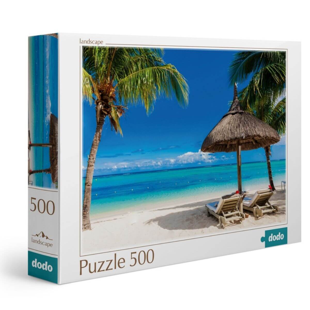 Puzzle Vacaciones tropicales (500 piezas) - Jungla Kids