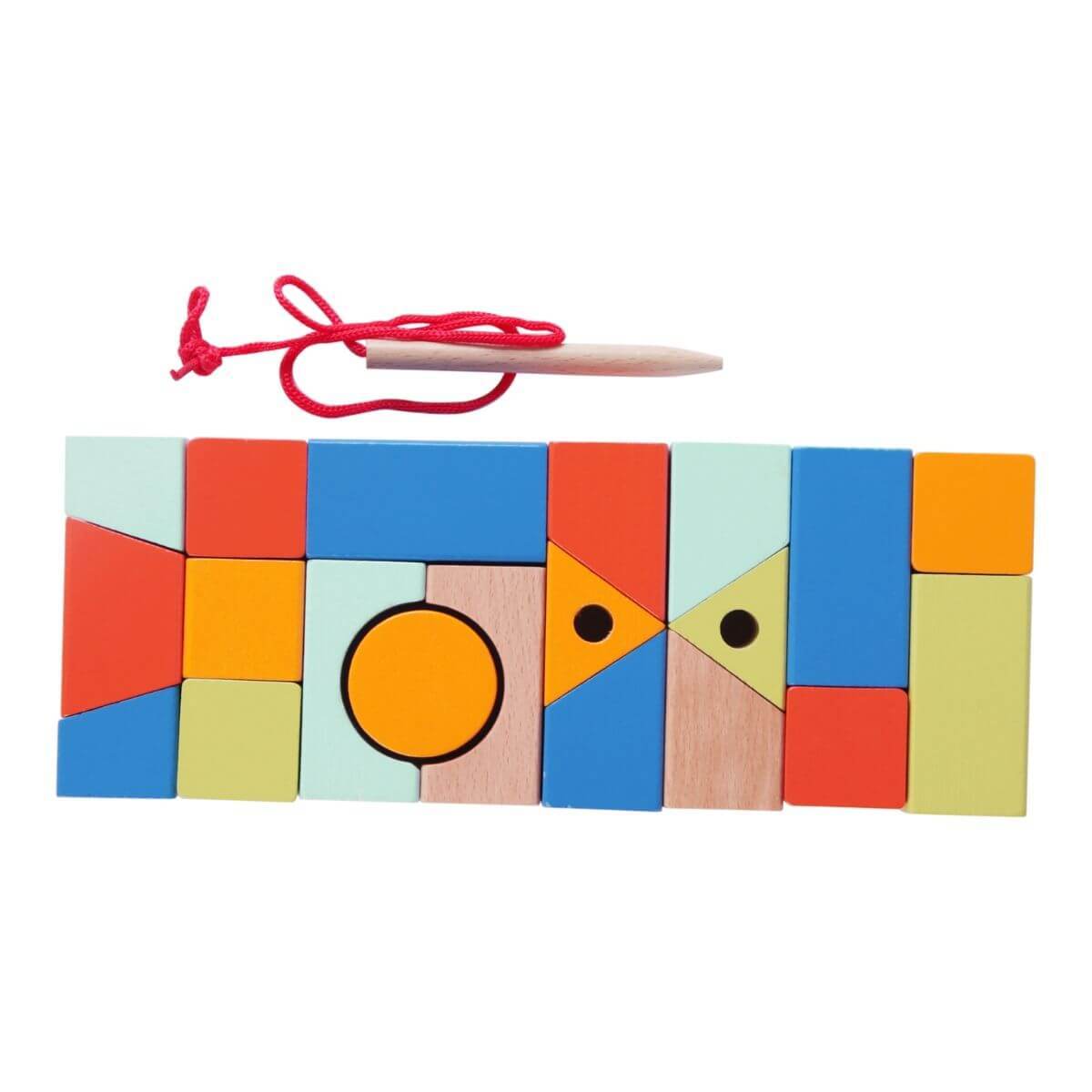 Set de ensartar Bloques - Jungla Kids