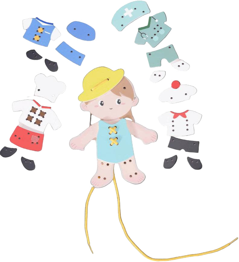 Set de lazos Niña - Jungla Kids