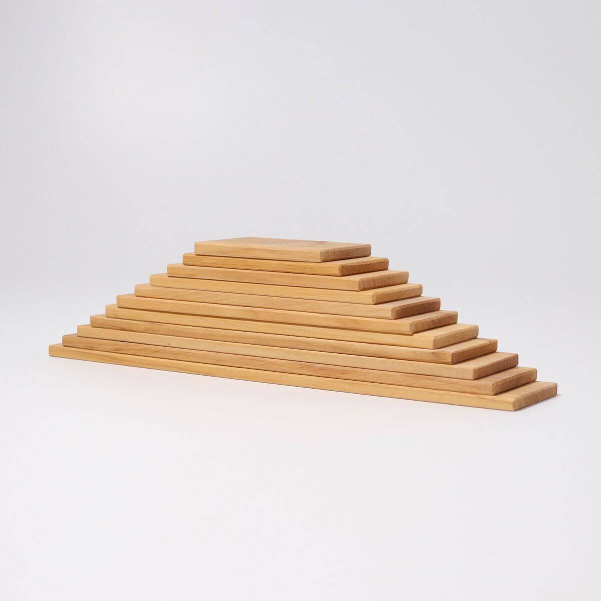 Tablones de madera natural para Arco Iris Waldorf - Jungla Kids