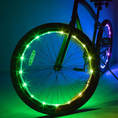 Llum LED per a llanta de bicicleta