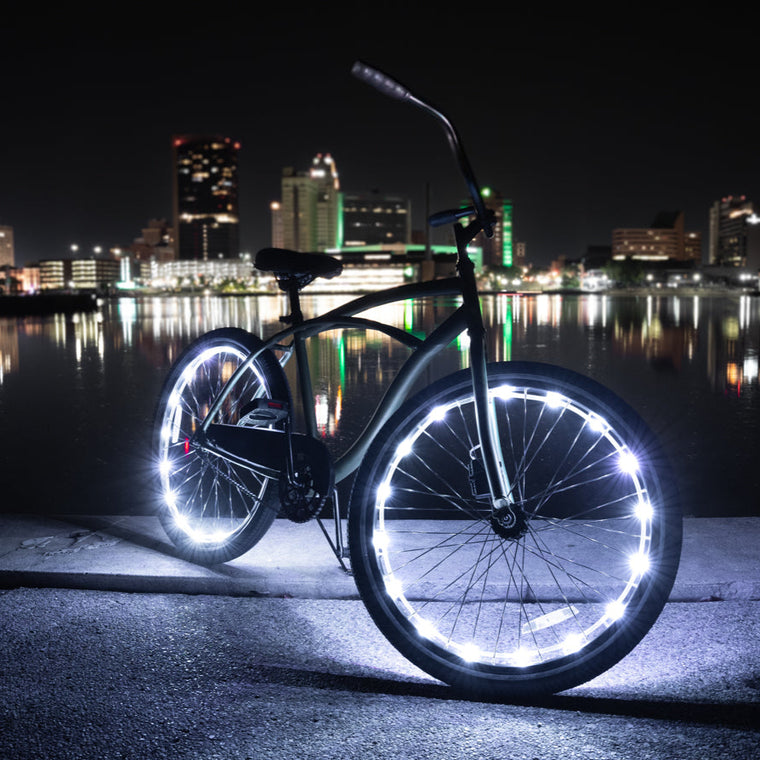 Llum LED per a llanta de bicicleta