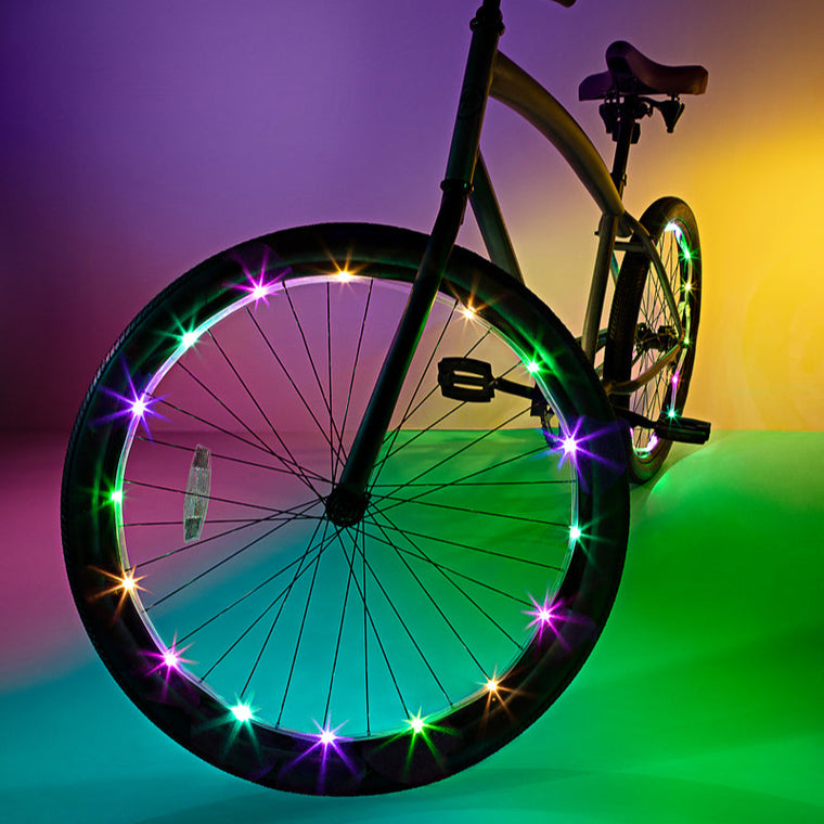 Llum LED per a llanta de bicicleta