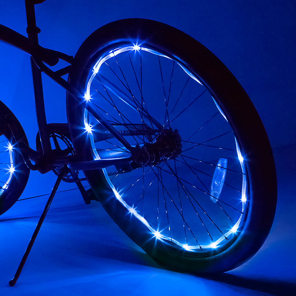 Llum LED per a llanta de bicicleta