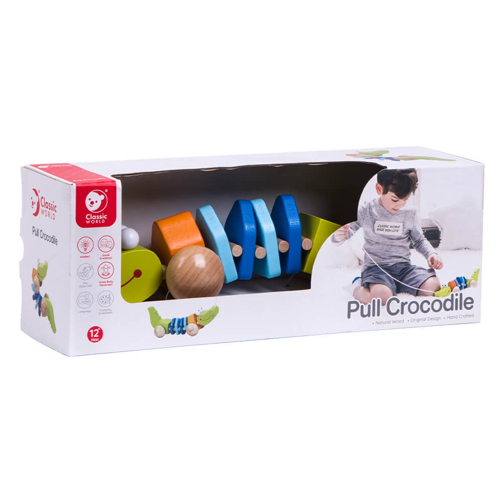 caja del arrastre cocodrilo Classic World