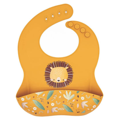 Babero de silicona León