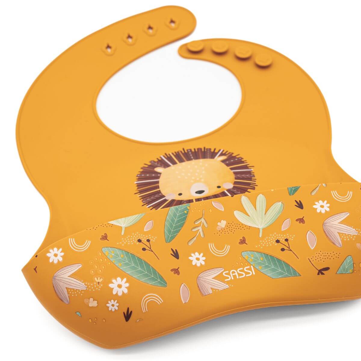 Babero de silicona León