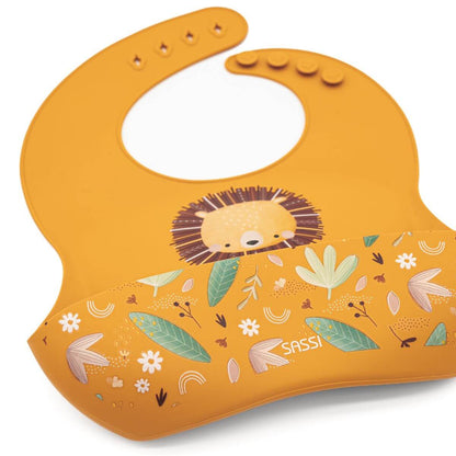 Babero de silicona León