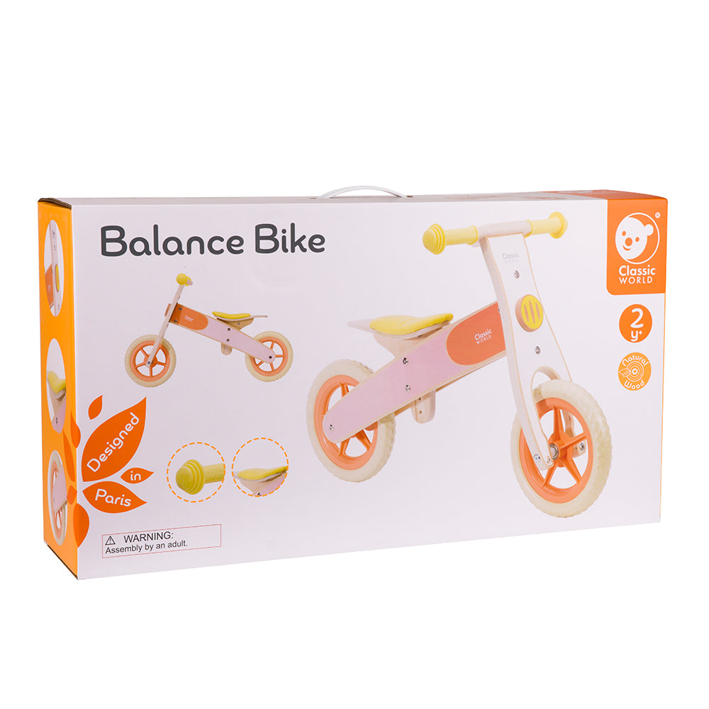 Bicicleta sense pedals pastel