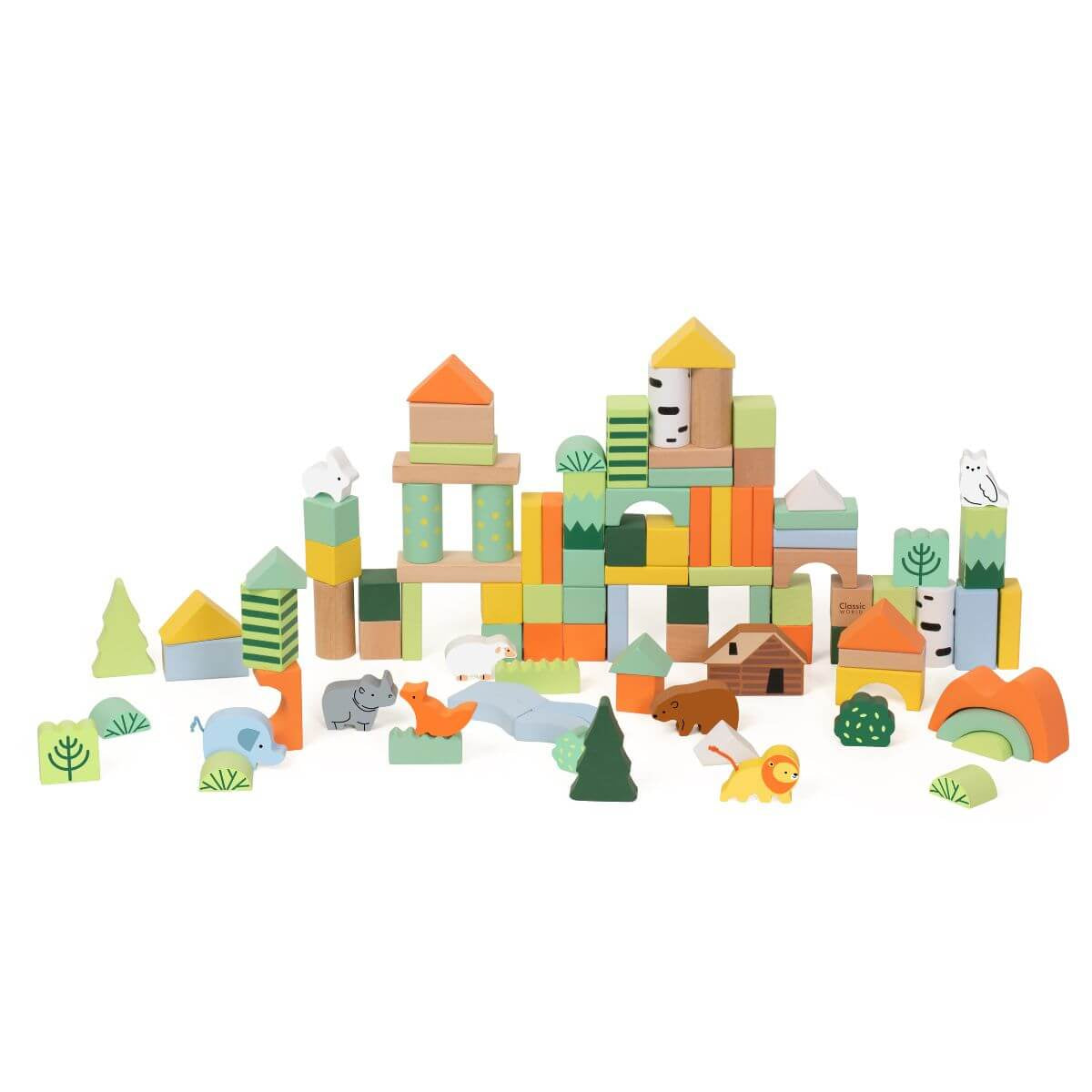 Blocs de construcció Bosc (100 peces)