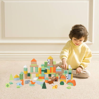 Blocs de construcció Bosc (100 peces)