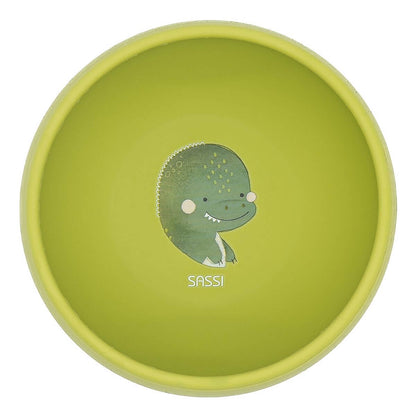 Bol de silicona Dinosaure