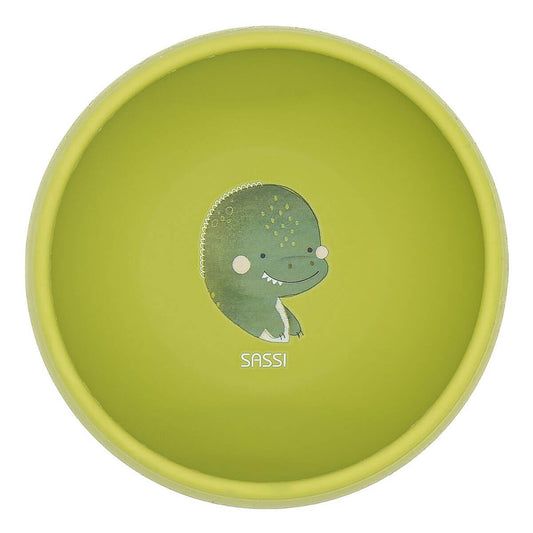 Bol de silicona Dinosaure