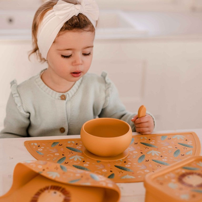 Bol de silicona - Chompy el León