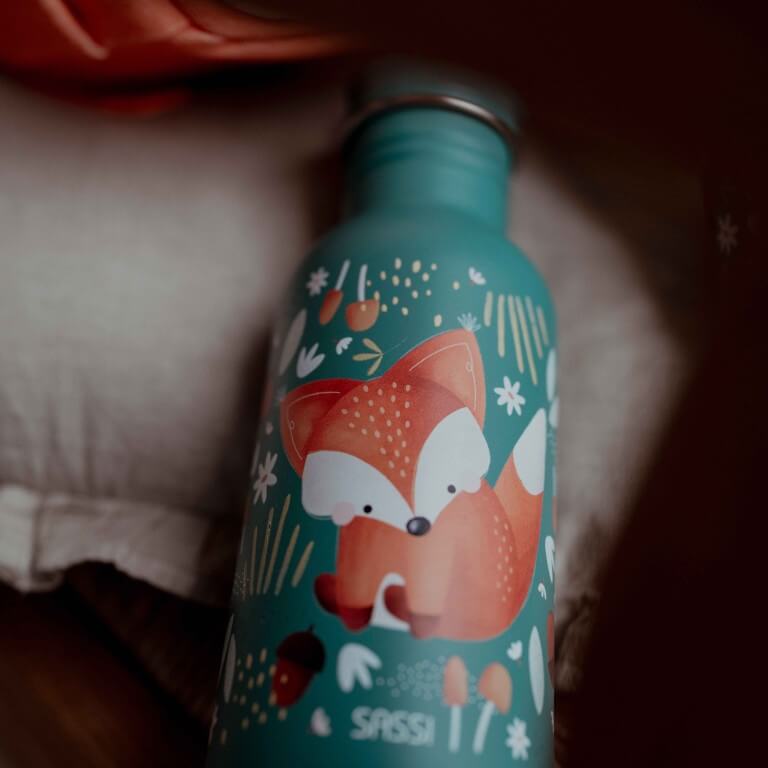 Botella inox. 500ml - Crunchy el Zorro