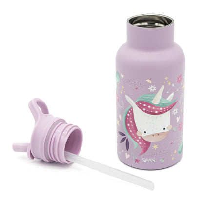 Set Unicornio - Botella térmica + Fiambrera infantil