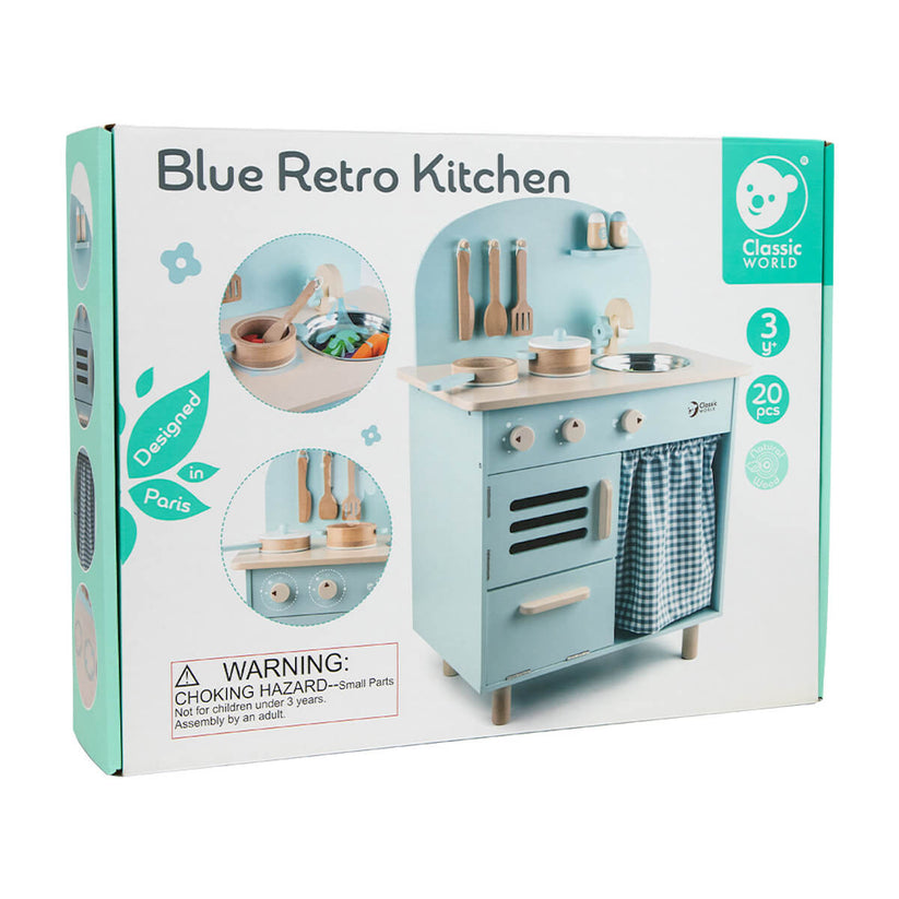 Cocina Retro azul