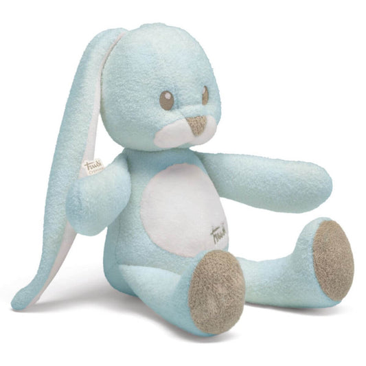 Conejo de peluche talla M de color azul para bebés recién nacidos de la marca italiana Trudi