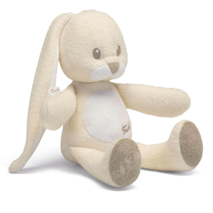 Conejo de peluche para bebés de la marca italiana Trudi. De color marfil.