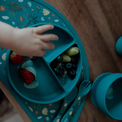 Cubiertos de silicona - Chewy el Elefante