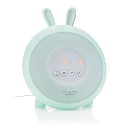 Despertador Lámpara Conejo Verde