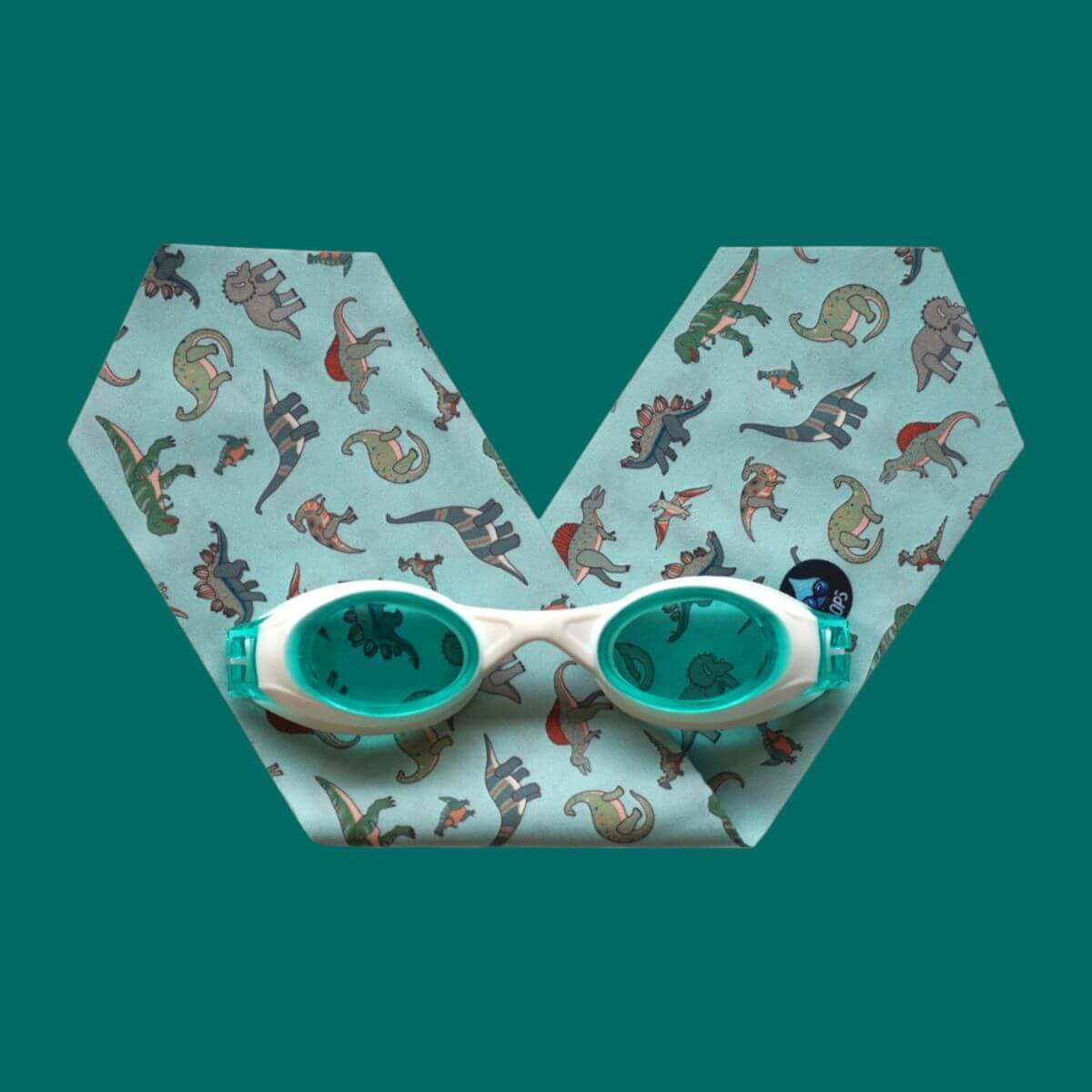 Gafas de Natación con Banda Ajustable Dinosaurios