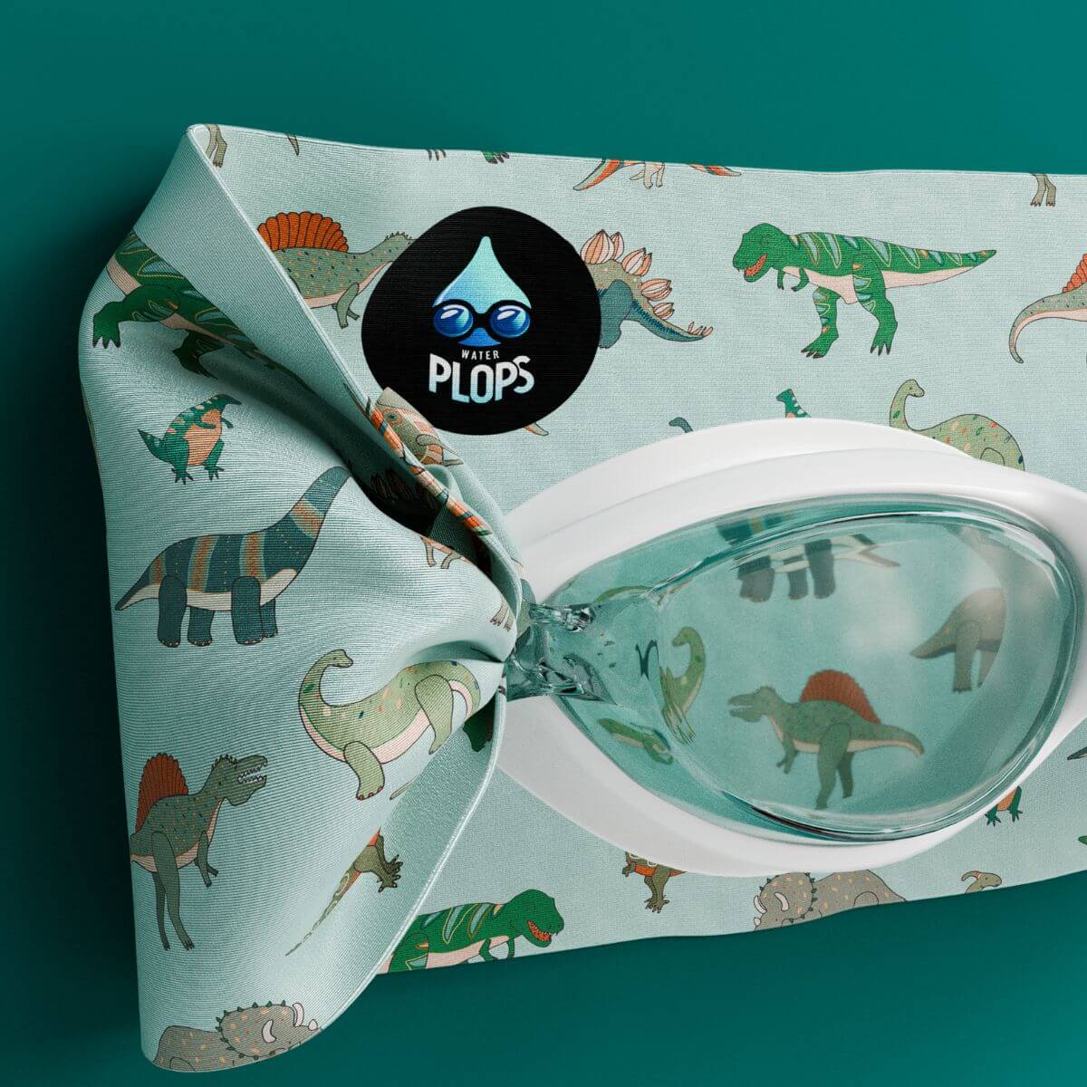 Gafas de Natación con Banda Ajustable Dinosaurios