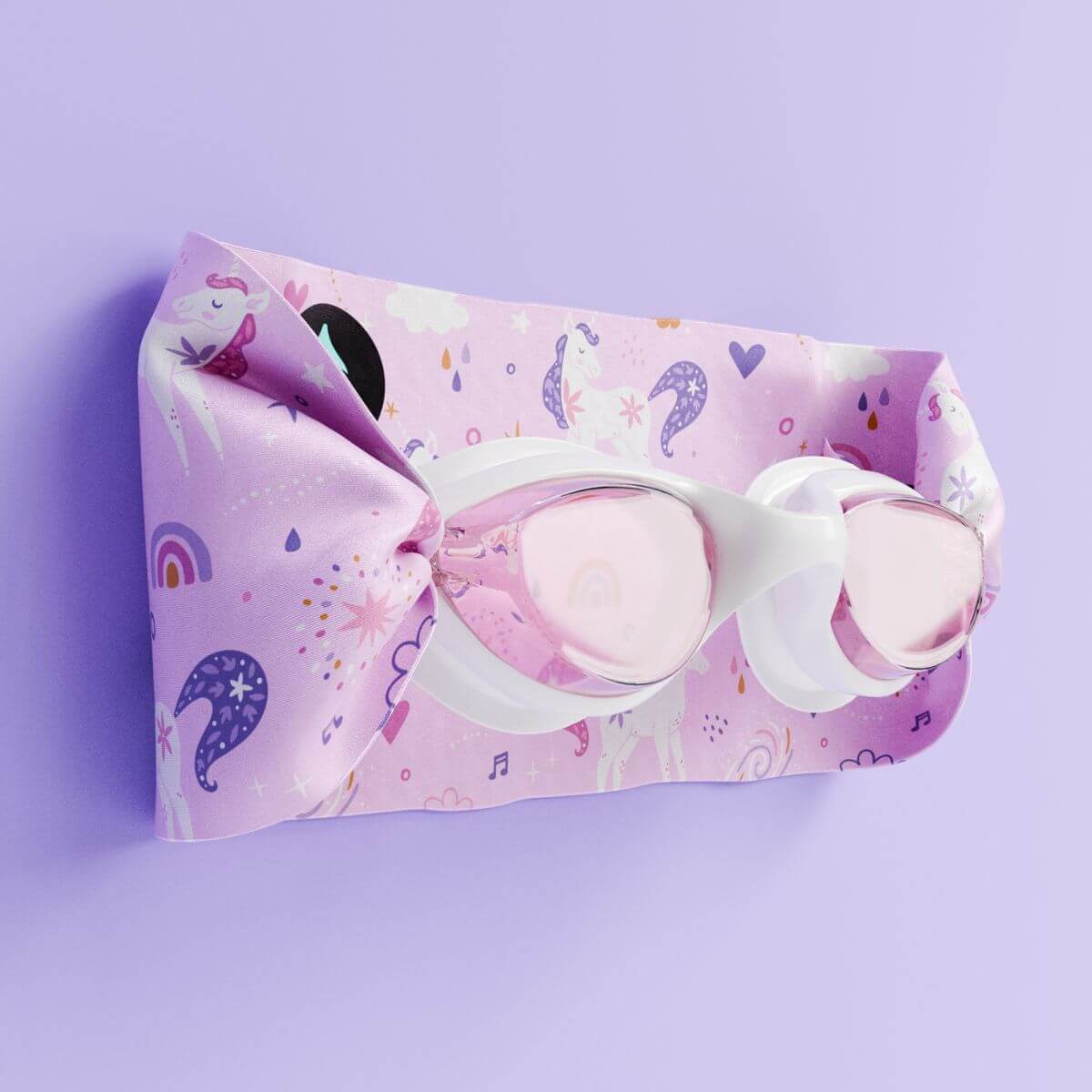 Gafas de Natación con Banda Ajustable Unicornios Mágicos