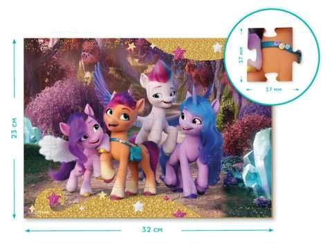 Medidas del Puzzle My Little Pony Amistad (60 piezas) de Dodo para niñas a partir de 5 años